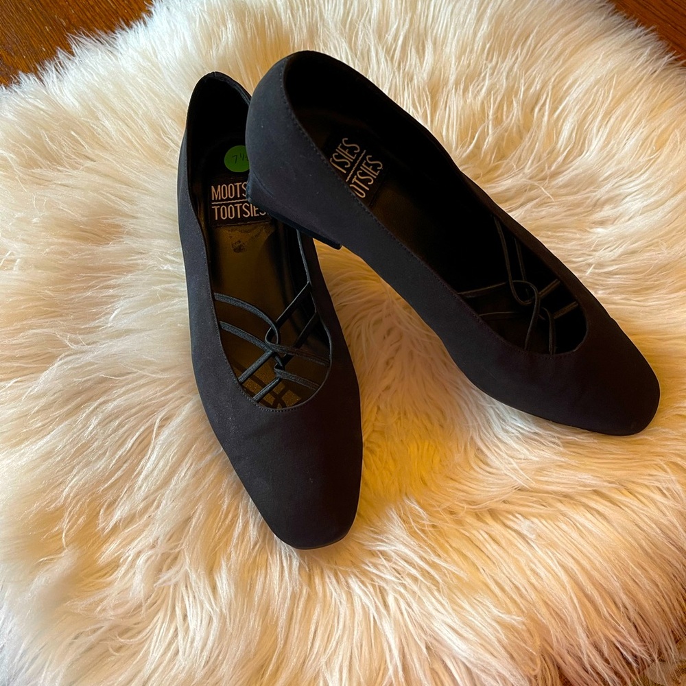 Mootsies Tootsies Black Women's Shoes Size 7 1/2